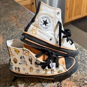 Converse Bluey Sneakers - worn once!
